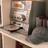 Grey cap