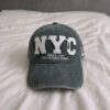 NYC green cap
