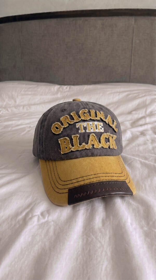 ORIGNAL BLACK YELLOW CAP